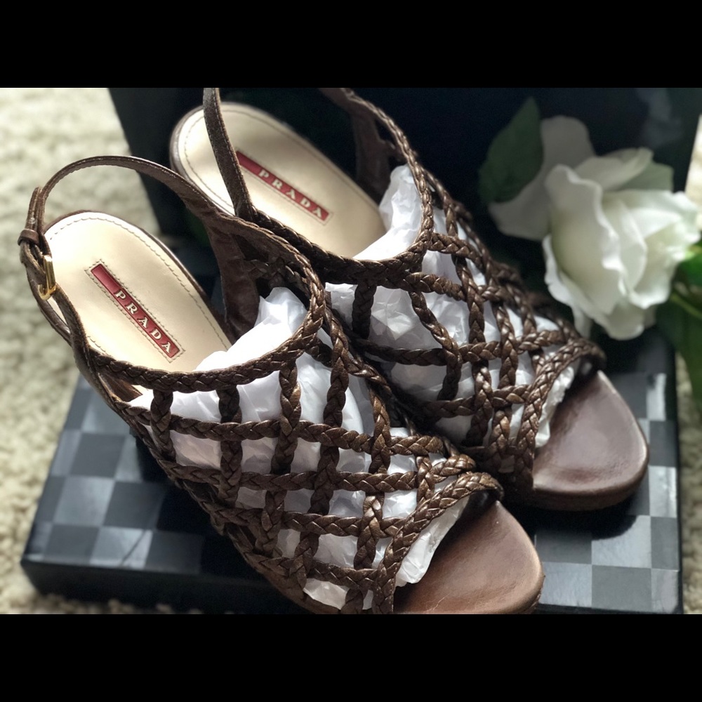 COPY - Prada wedge shoes